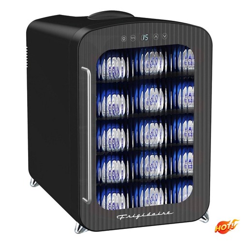 Can beverage fridge with - can,